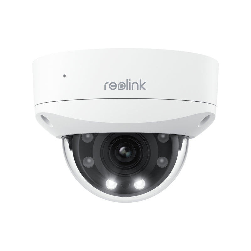 Reolink P437 8MP 4K Outdoor Camera, IK10 Vandal-Proof, PoE, 5X Optical Zoom, Color Night Vision