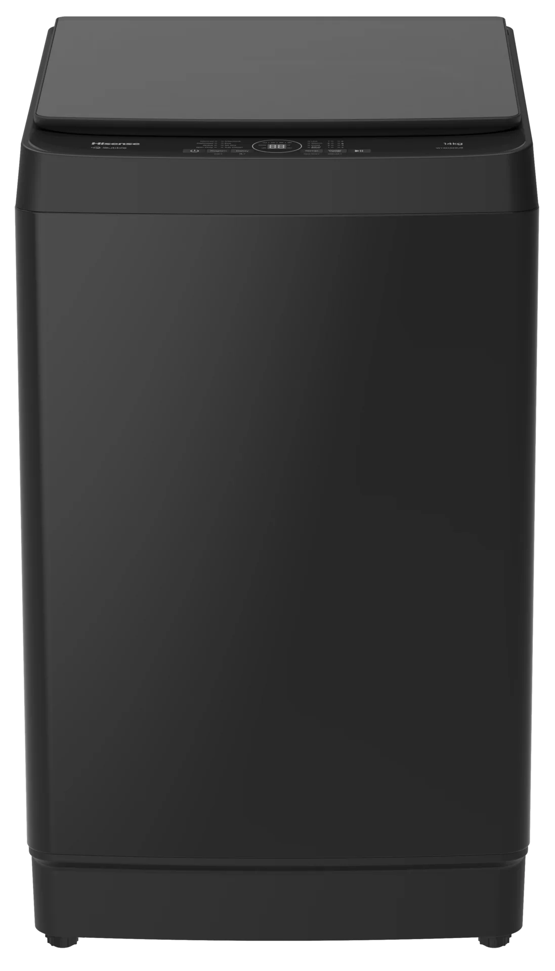 HISENSE 14KG TOP LOADER WASHING MACHINE- PREMIUM BLACK