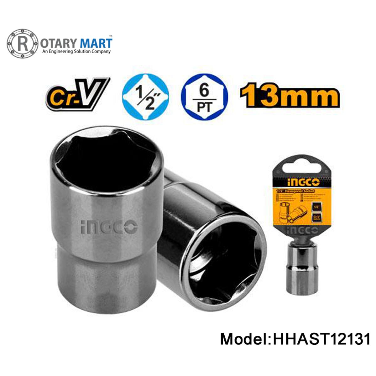 INGCO HEXAGONAL SOCKET 1\2 DEEP