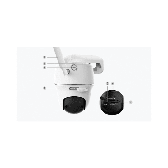Reolink Go PT Plus 4MP 2K Pan-Tilt 4G Battery Security Camera