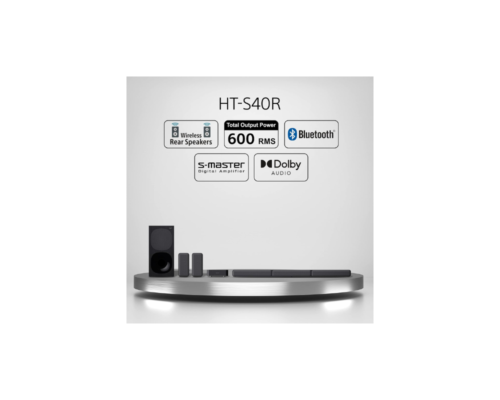 Sony HT-S40R 5.1ch Home Theater Soundbar System