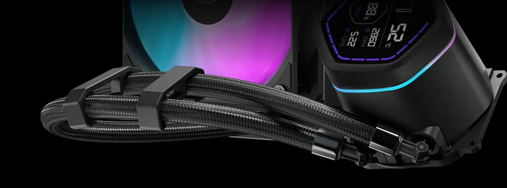 Cooling System Cooler Master MASTERLIQUID CORE NEX DIGITAL 240 Black ARGB (MLX-D24M-A 18PA-RD) CS-CM-MLX-D24M-A18PA-RD
