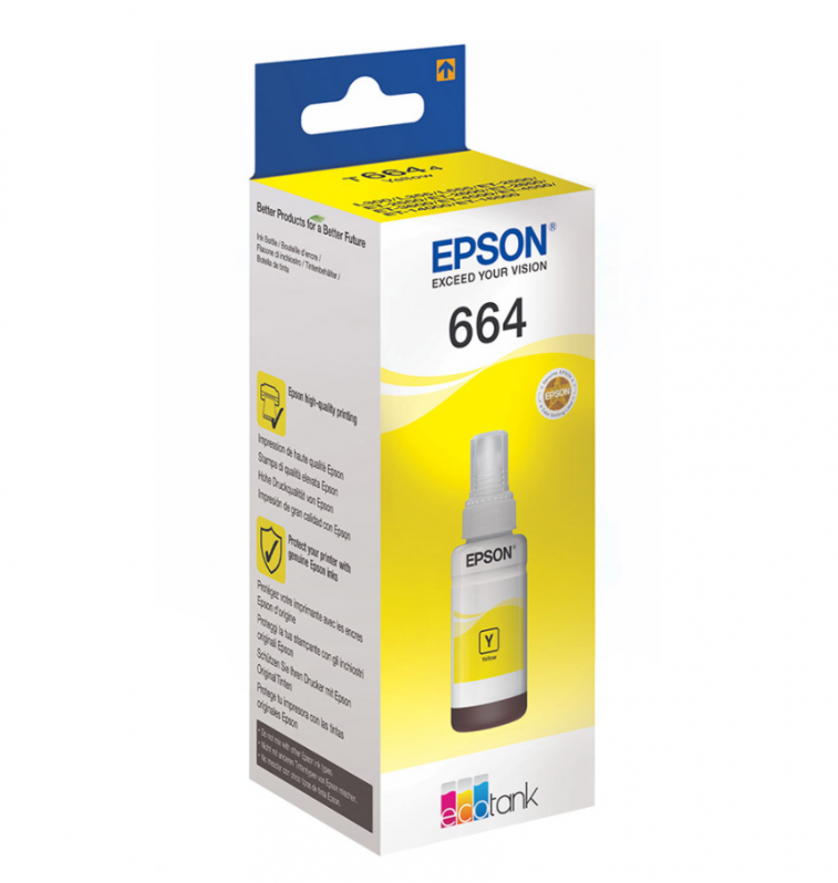 EPSON T6644 YELLOW INK BOTTLE 70ML