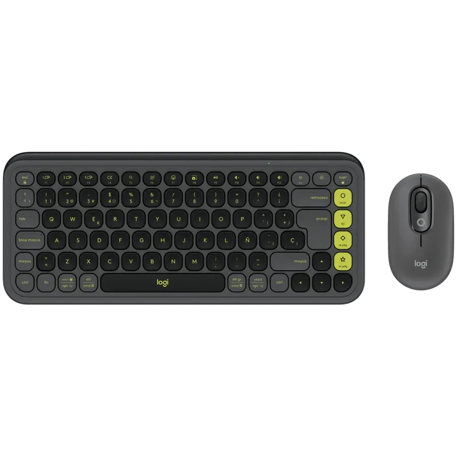 Logitech POP Icon Combo - US Int'l - BT - Graphite