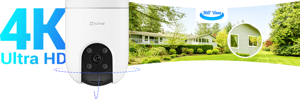 EZVIZ Pan & Tilt Wi-Fi Camera 4K 8MP