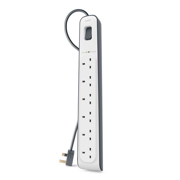 BELKIN 6-OUTLET SURGE PROTECTION STRIP BSV603AF2M