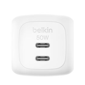 BELKIN BRAIDED USBC-C 2.0 100W CABLE 2M, WHITE CAB014BT2MWH