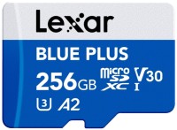 Lexar Blue Plus A2/V30 256GB microSDXC UHS-I Card LMSBLPL256G-BNANG