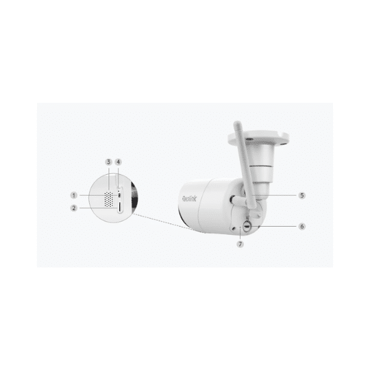 Reolink Argus Eco 3MP 4K Battery WiFi Security Camera