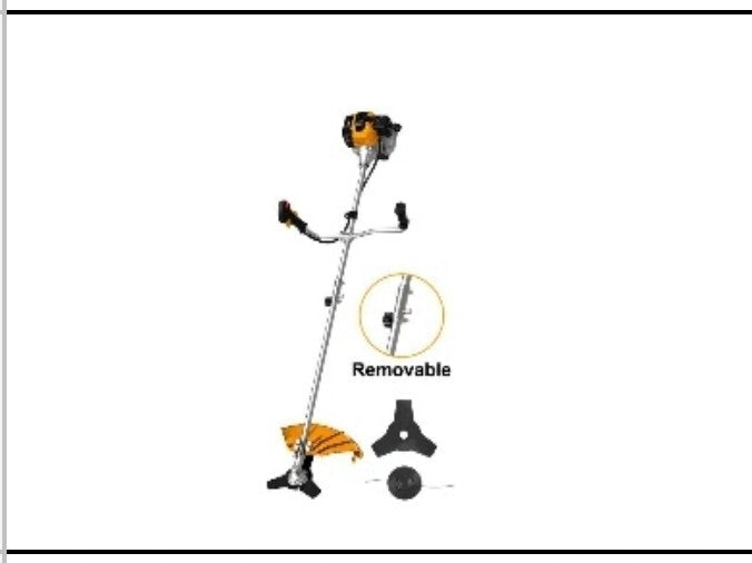 INGCO GRASS TRIMMER AND BUSH CUTTER TWO STROKE