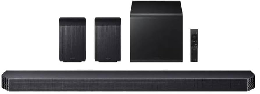 SAMSUNG SOUNDBAR HW-Q930F 9.1.4 CH SUBWOOFER & REAR SPEAKER HW-Q930F/XA