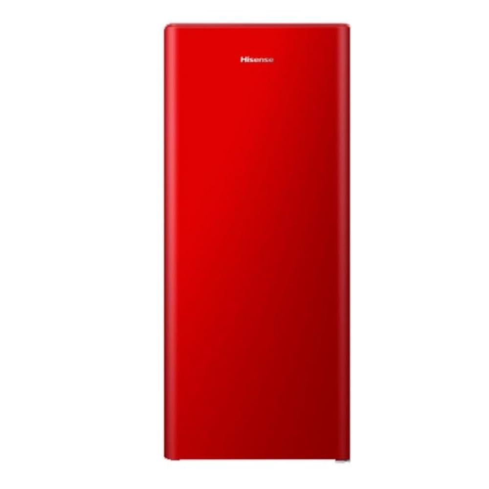 HISENSE REFRIGERATOR SINGLE DOOR  176 L  RED