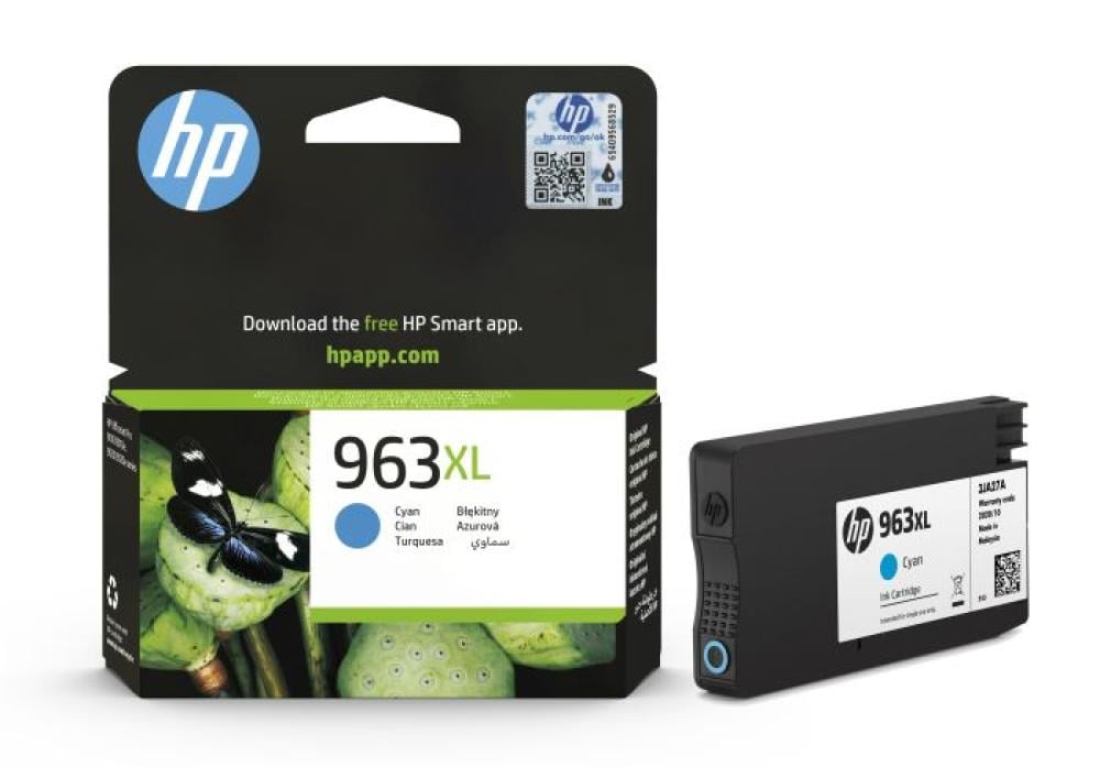 HP 963XL High Yield Cyan Original Ink Cartridge