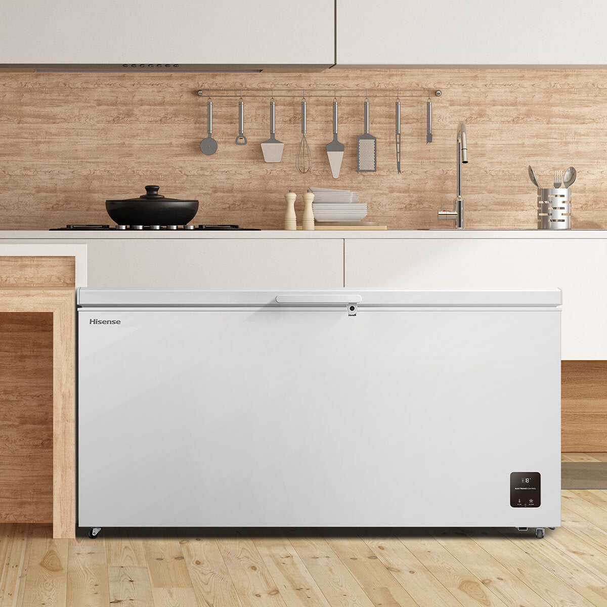 HISENSE FREEZER  EURO E 500 L  WHITE
