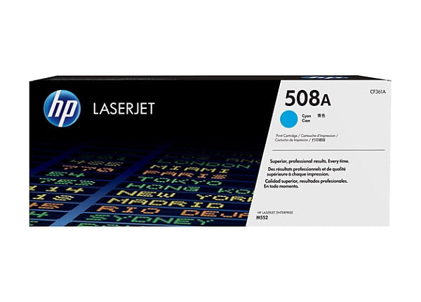 HP 508A Cyan Original LaserJet Toner Cartridge