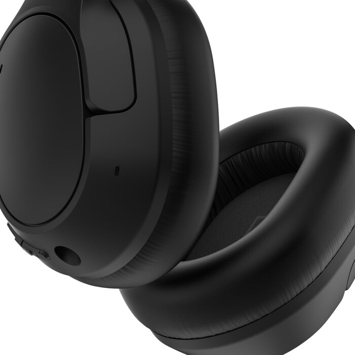 BELKIN SOUNDFORM ISOLATE NOISE CANCELLING HEADPHONES, BLACK AUD008HQBK