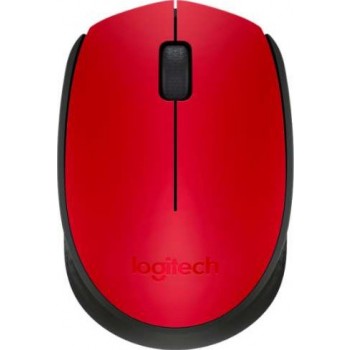 Logitech M171 Wireless Mouse - Red