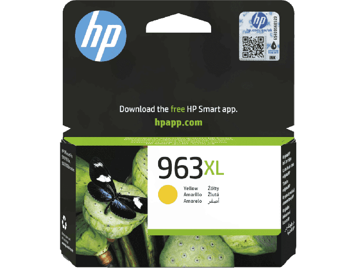 HP 963XL High Yield Yellow Original Ink Cartridge
