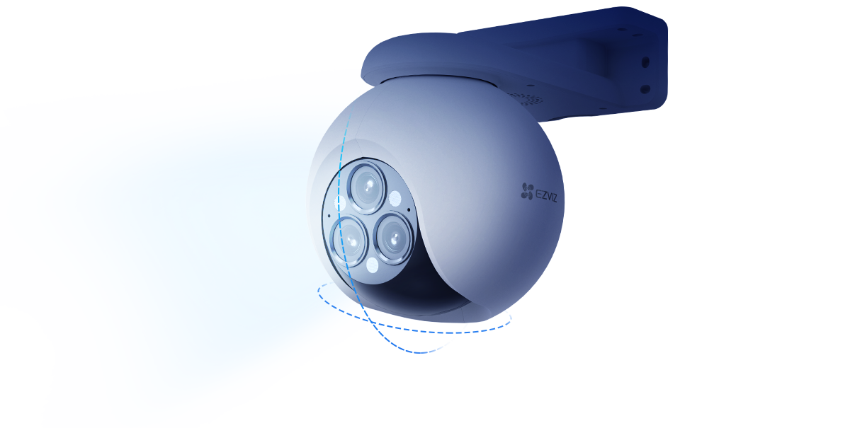 EZVIZ Pan & Tilt Wi-Fi 4K Triple Lens with 12x Zoom
