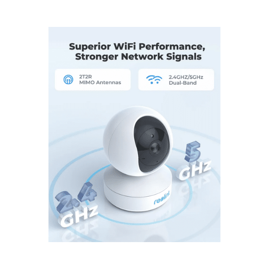 Reolink E1 Pro 4MP Smart Pan-Tilt 2K WiFi Indoor Security Camera