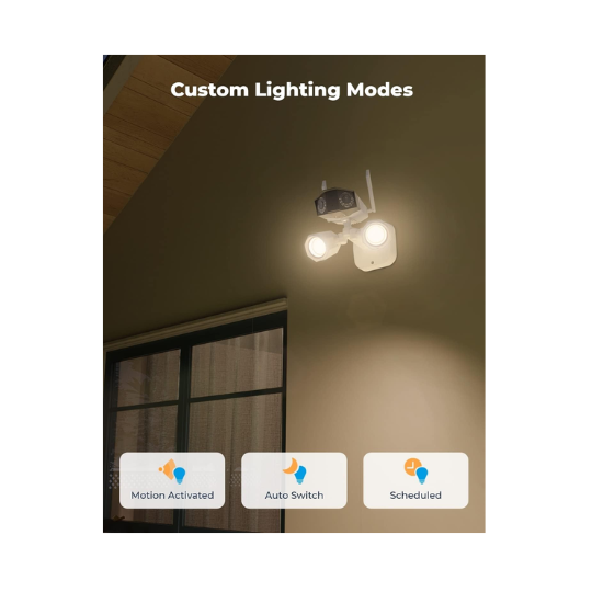 Reolink Duo Floodlight PoE 8MP 4K PoE Floodlight Camera with Dual Lens for 180° Field of View