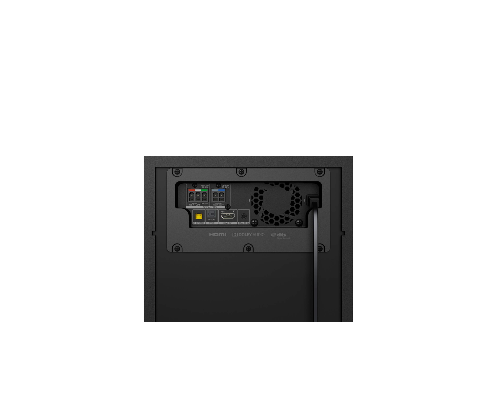 Sony HT-S700RF Real 5.1ch Dolby Audio Soundbar for TV with Tall boy Rear Speakers & Subwoofer 5.1ch Home Theatre System