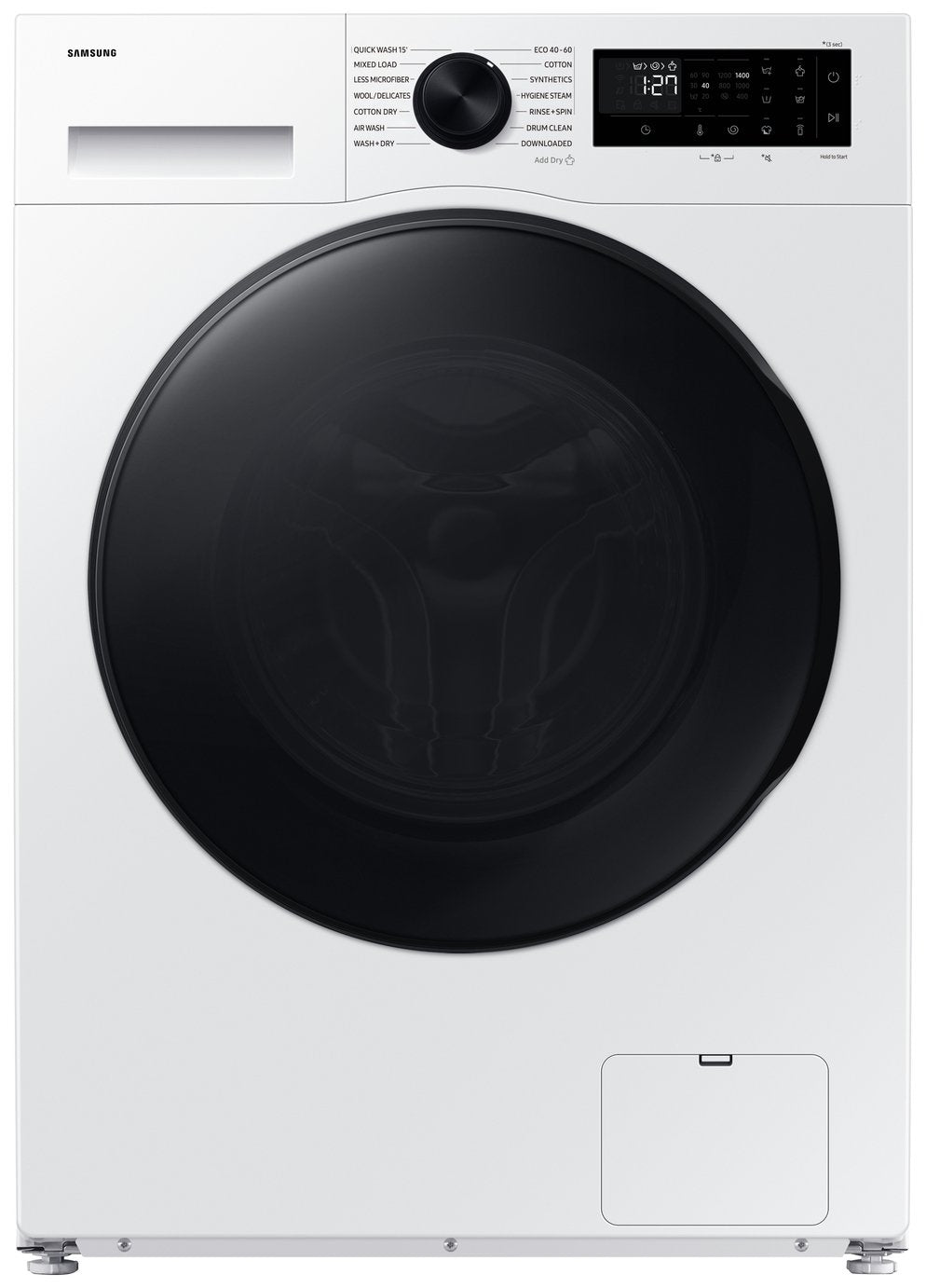 SAMSUNG WASHER DRYER FRONT LOADING 11KG/6KG ECOBUBBLE WHITE WD11DG5B15BEEF