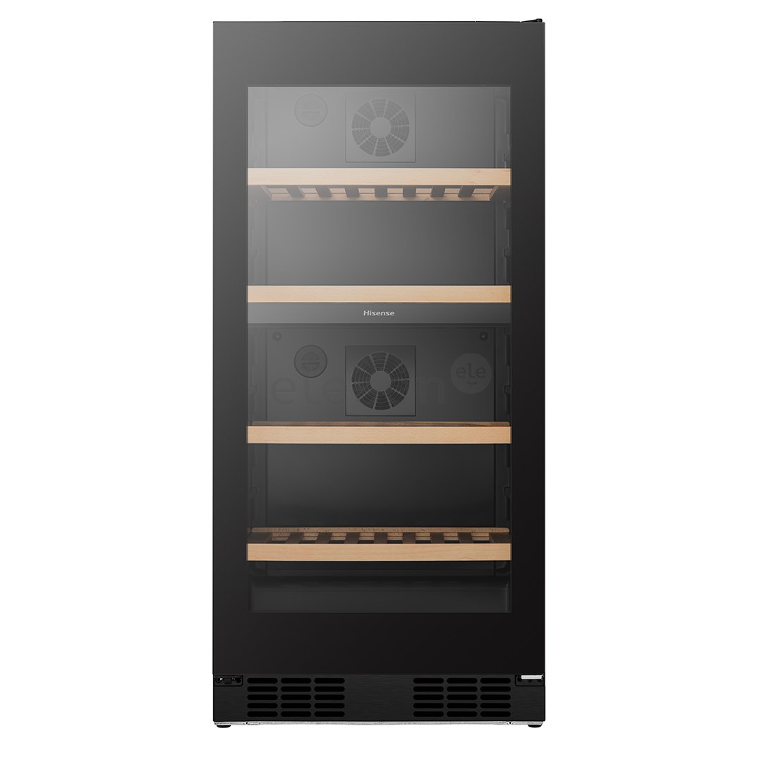 HISENSE 108 BOTTLES WINE COOLER; EURO F