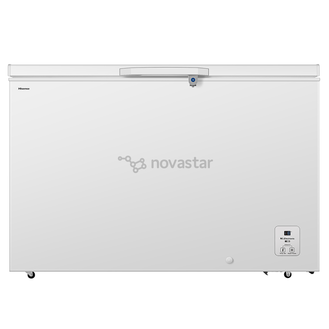 HISENSE CHEST FREEZER 372L- WHITE- EURO E