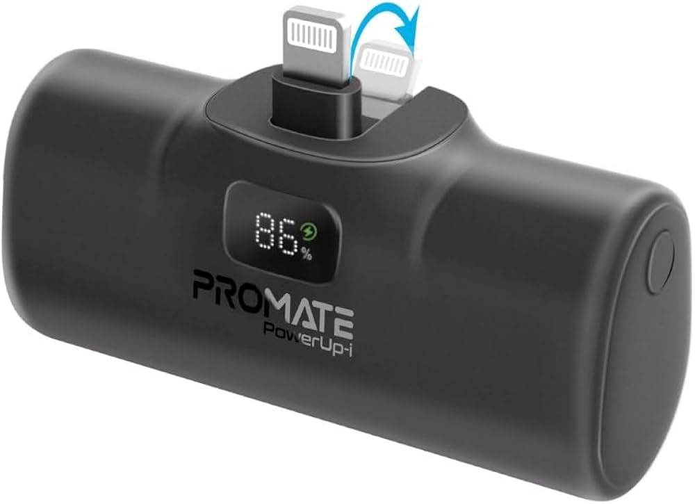 Promate Mobile Charger POWERUP-I.BLACK PRO-CH-POWERUP-I.BLACK