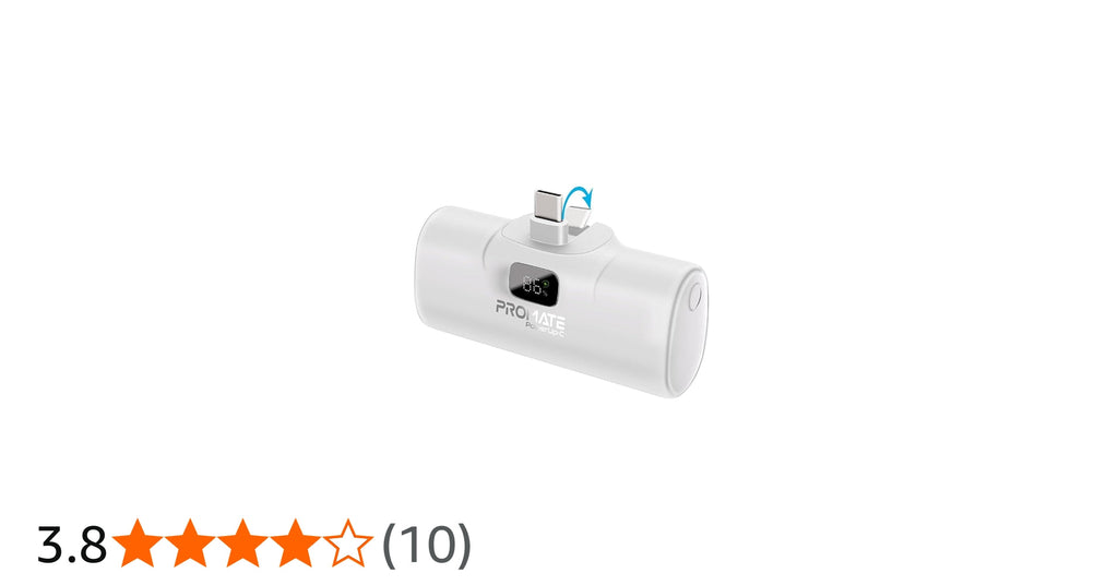 Promate Mobile Charger POWERUP-C.WHITE PRO-CH-POWERUP-C.WHITE