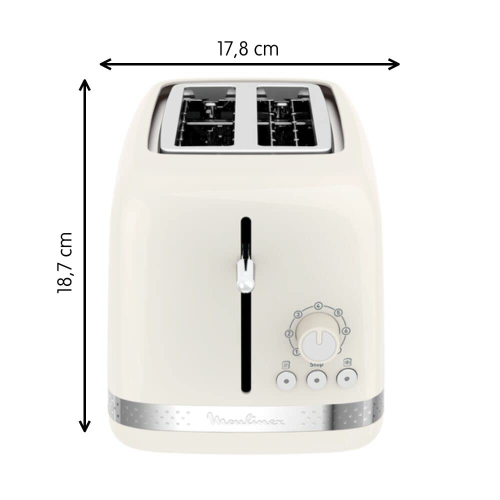 MOULINEX SOLEIL 2-SLOTS TOASTER LT300A10