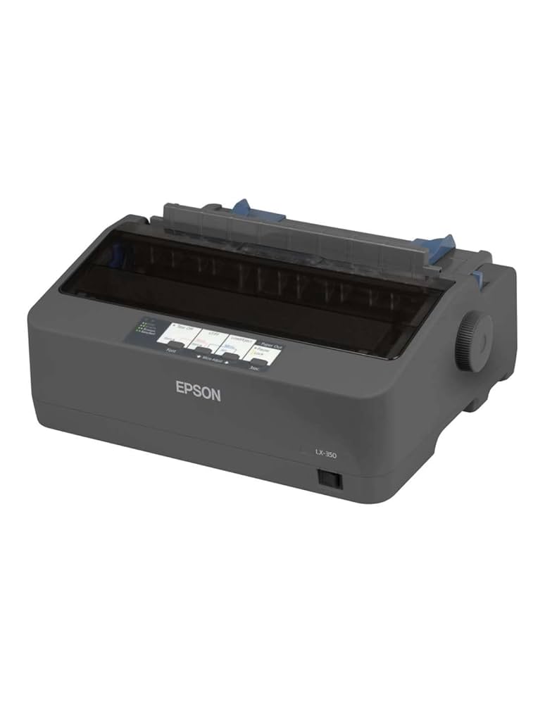 EPSON LX-350 DOT MATRIX PRINTER, 9-PINS, 80 COLUMN