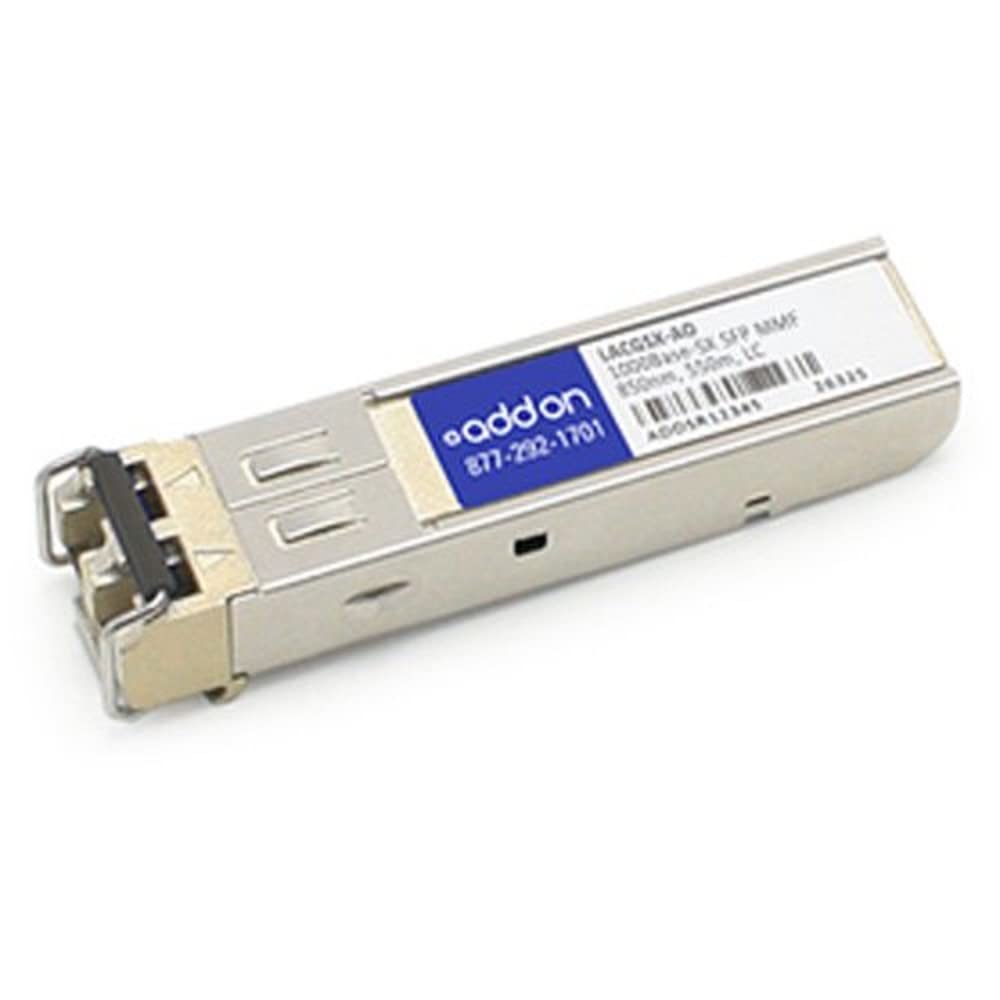 LINKSYS LACGSX COMPATIBLE TAA COMPLIANT 1000BASE-SX SFP TRANSCEIVER (MMF, 850NM, 550M, LC) LACGSX-AO