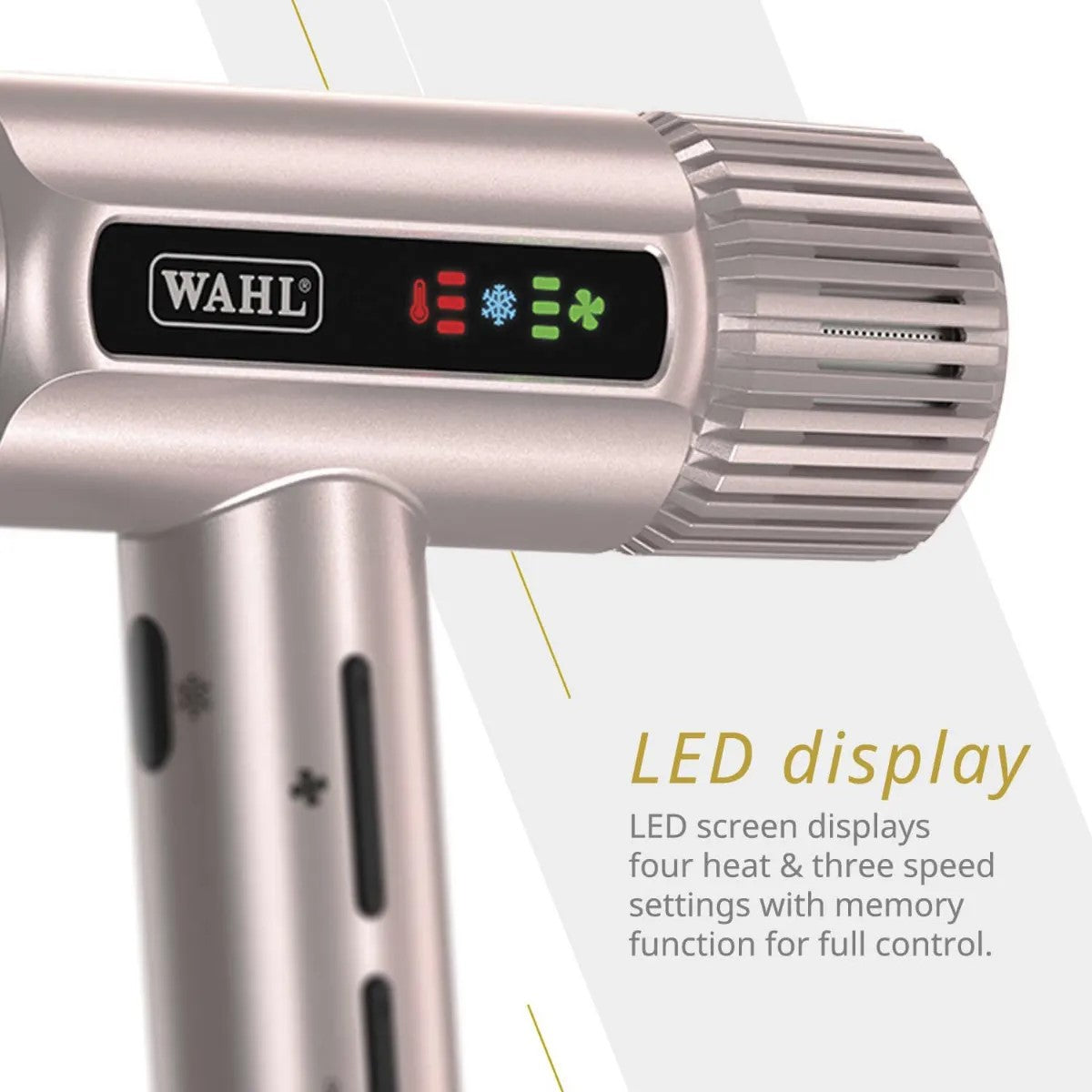 WAHL HAIR DRYER WAHL VANQUISH ROSE GOLD UK