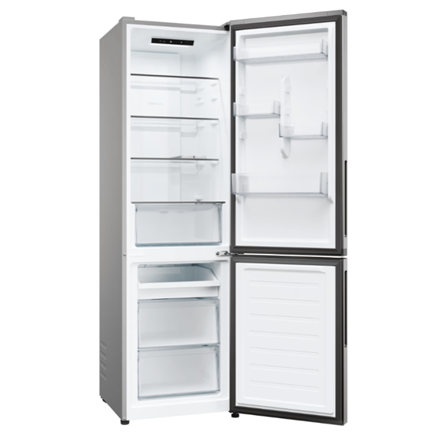 Candy Freestanding fridge freezer 279 L Stainless steel CNCQ2T518EX