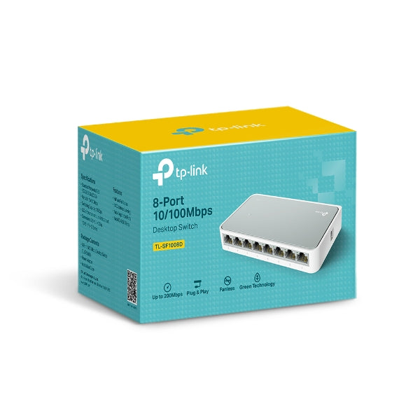 TP-Link Switch 8Port 10/100 (SF1008D) NS-TP-SF1008D
