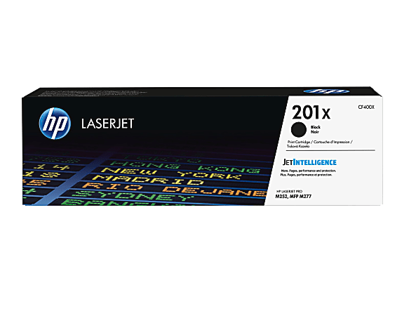 HP 201X High Yield Black Original LaserJet Toner Cartridge