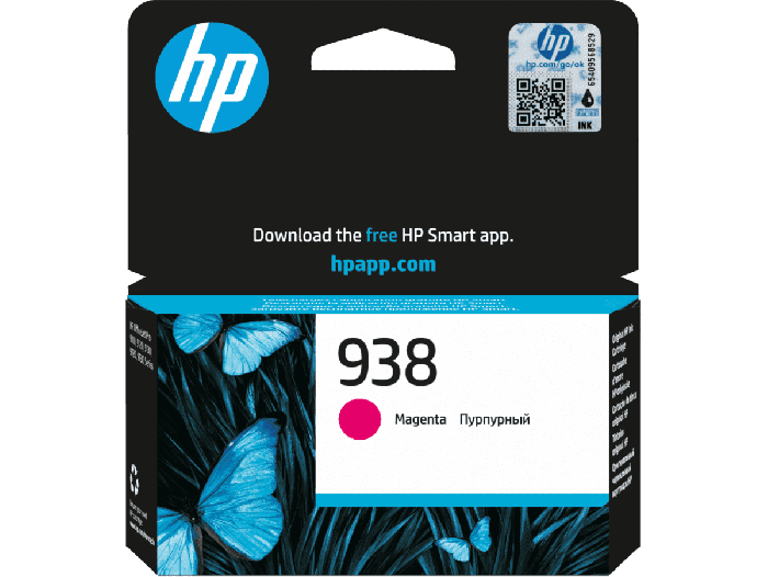 HP 938 Magenta Original Ink Cartridge