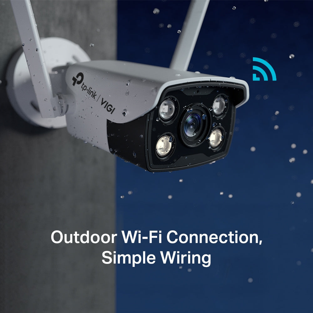 TP-Link 4MP Outdoor Full-Color Bullet Network Camera VIGI C340 4mm (UN)