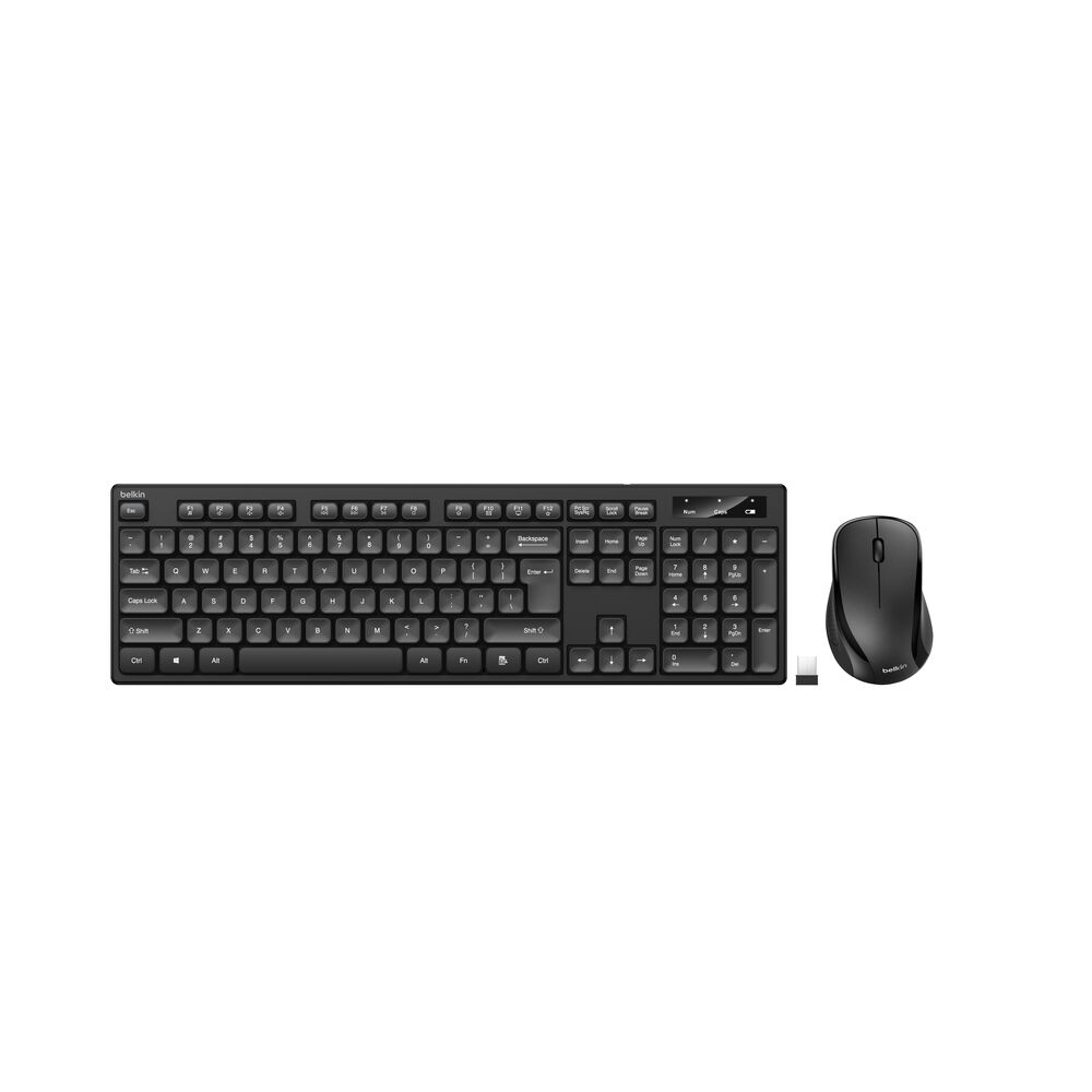 BELKIN CONNECT WIRELESS KEYBOARD AND MOUSE COMBO ENGLISH (INTERNATIONAL LAYOUT) BBZ010TT