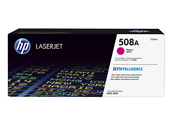 HP 508A Magenta Original LaserJet Toner Cartridge
