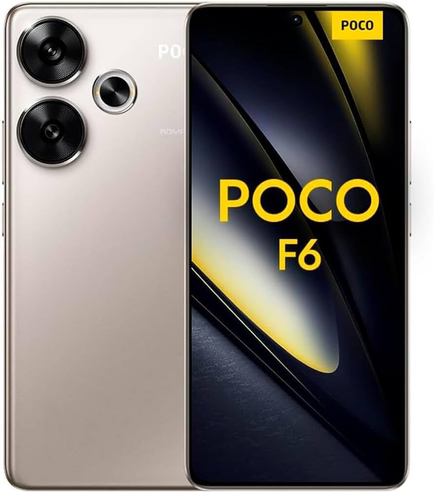 POCO F6 Black 5G 12GB Ram+512GB