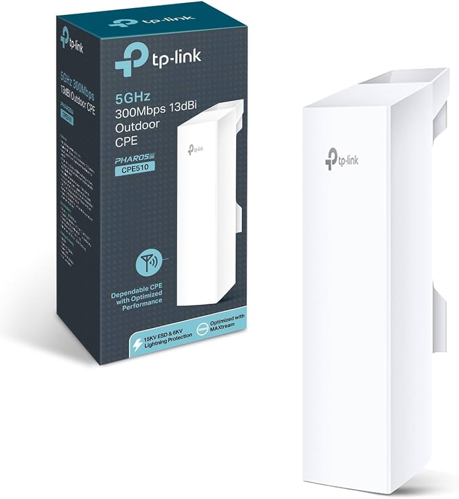 TP-Link Wireless Access Point 5GHz 300Mbps 13dBi Outdoor CPE (CPE510) NP-TP-CPE510