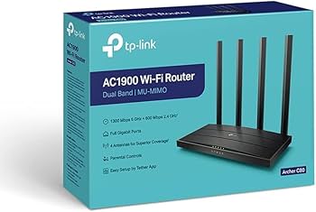 TP-Link AC1900 MU-MIMO Wi-Fi Router (Archer C80(EU)) NR-TP-ARCHER-C80