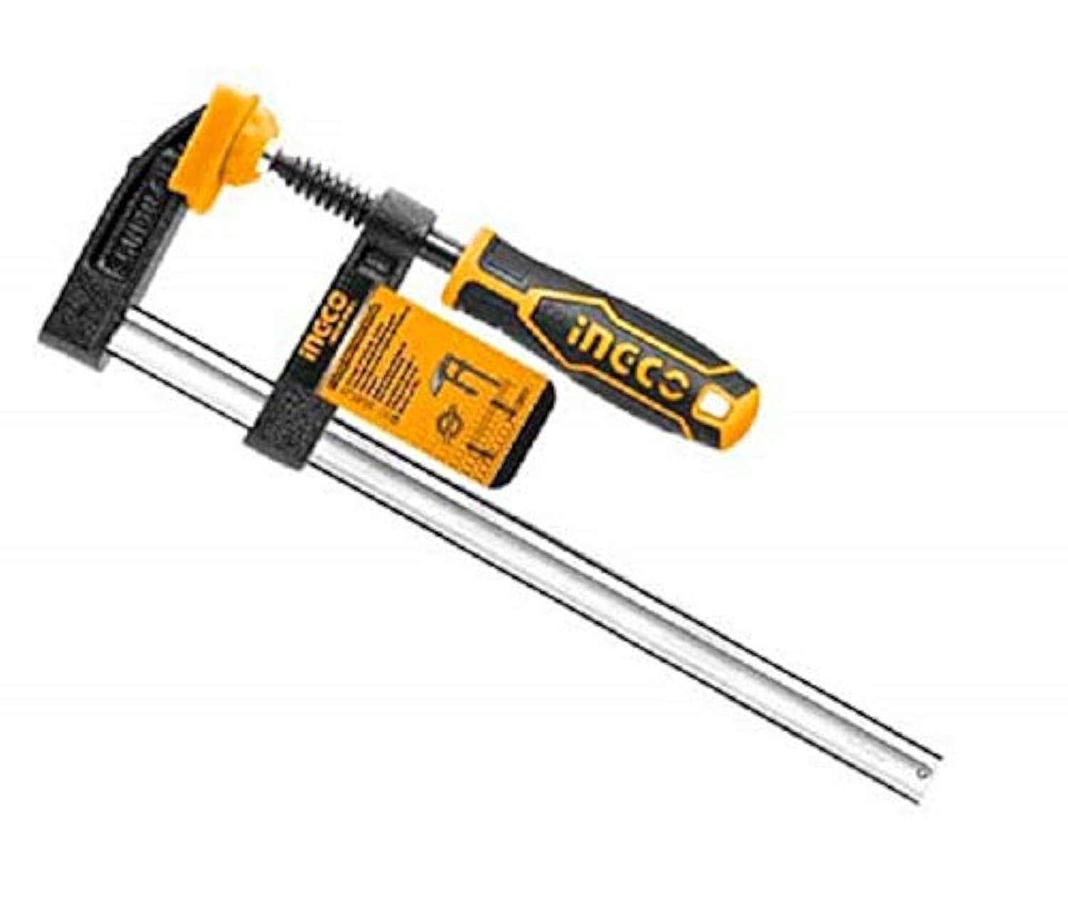 INGCO F CLAMP WITH PLASTIC HANDLE
