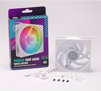Fan Cooler Master Mobius 120P ARGB FC-CM-MFZ-M2DN-243NP2-R1