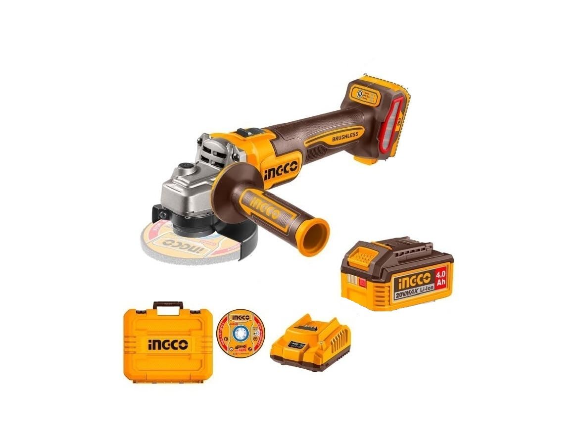 INGCO CORDLESS ANGLE GRINDER CAGLI261522