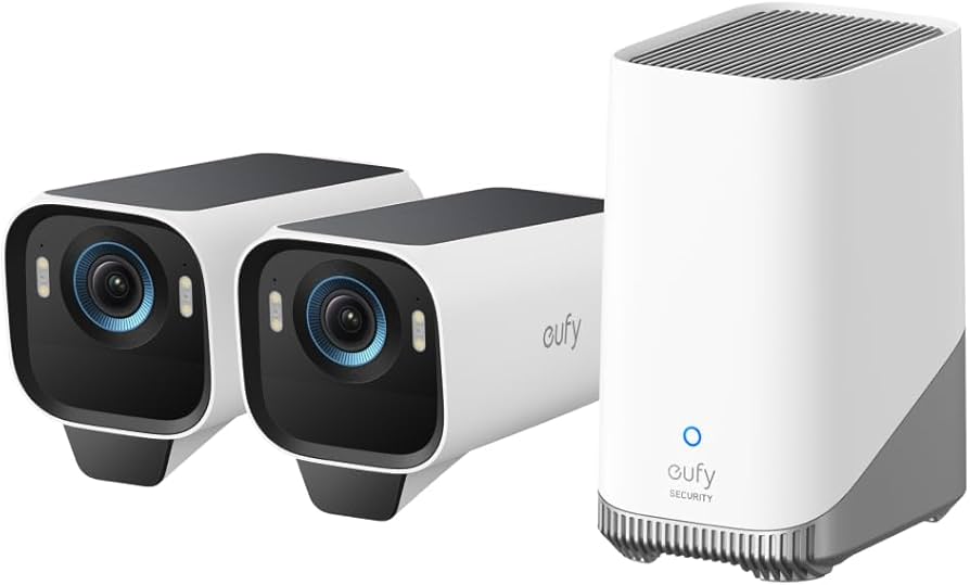 eufyCam S3 Pro 2-Cam Kit Black+White 1 T88923W1
