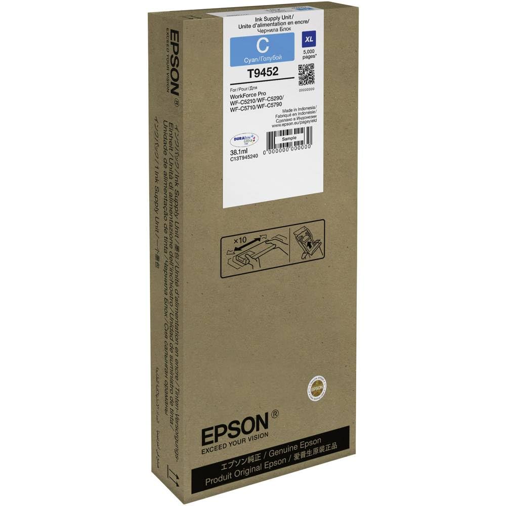 EPSON WF-C5XXX SERIES INK CARTRIDGE XL CYAN 5,000 PAGES